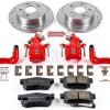 Power Stop Z23 Evolution Sport Rear Brake Pad & Rotor Kit-1