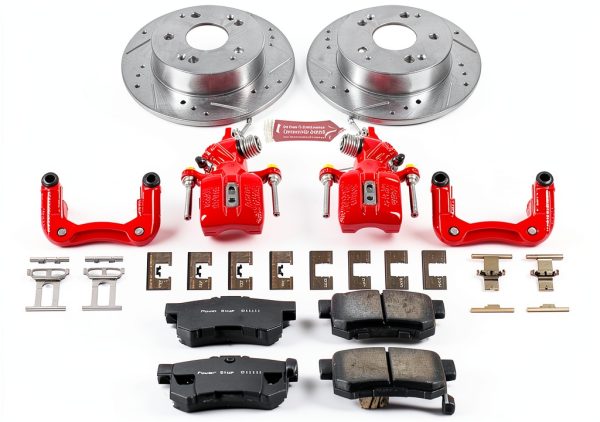Power Stop Z23 Evolution Sport Rear Brake Pad & Rotor Kit-1