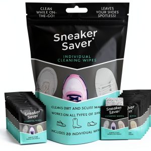 ALAZCO Shoe Cleaner Wipes for Travel-0