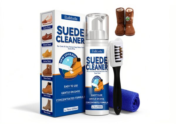 Suede Shoe Cleaner Balldanlu Powerful Foam for Men-0