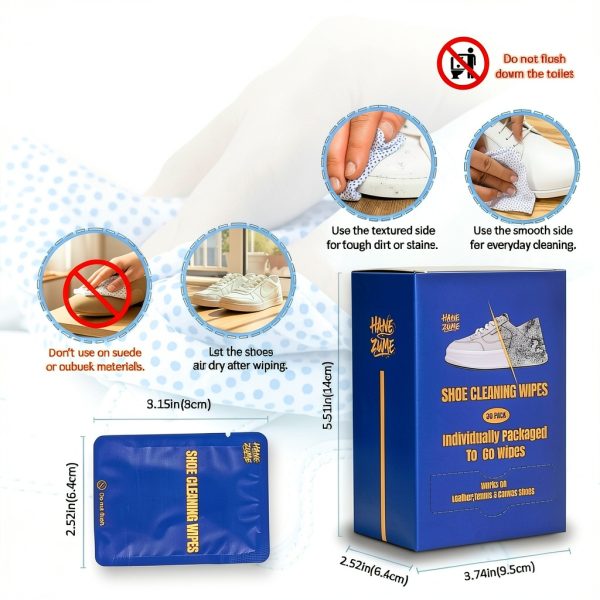 Shoe Cleaning Wipes Hanezumes Professional Care-2