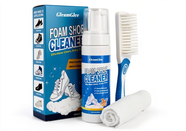 Shoe Foam Cleaner GleamGlee Waterless Sneaker-0