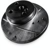 Power Stop Evolution Drill Slot Front Brake Rotor AR8220XPR Cast Iron-2