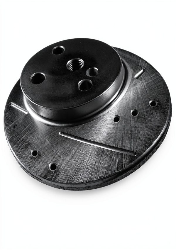 Power Stop Evolution Drill Slot Front Brake Rotor AR8220XPR Cast Iron-2