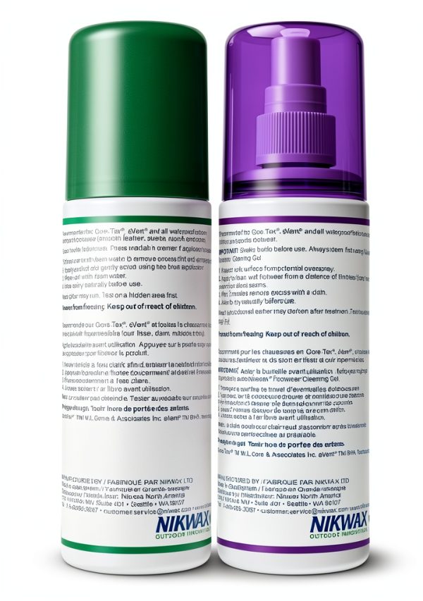 Nikwax Footwear Cleaning Gel & Spray Unisex Care-1