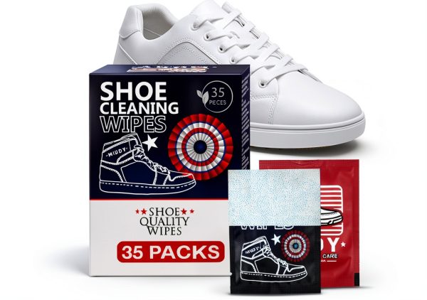CS Shoe Cleaner Wipes Pre-Moistened Quick Refresh-0