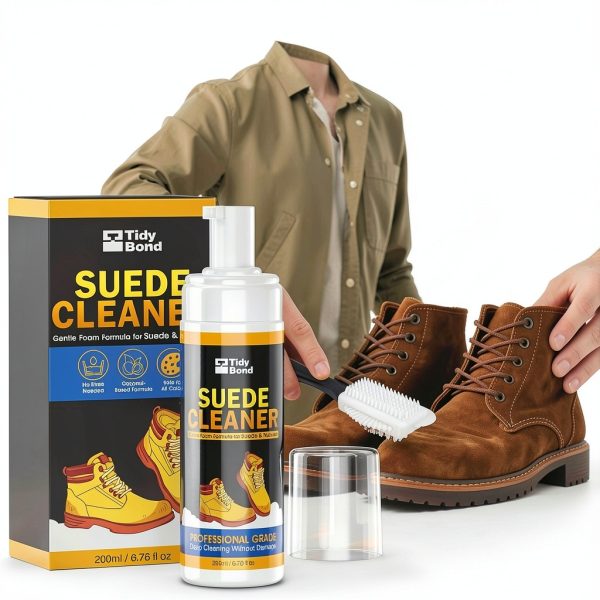 Suede Cleaner TidyBond Shoe Foam Cleaner-1