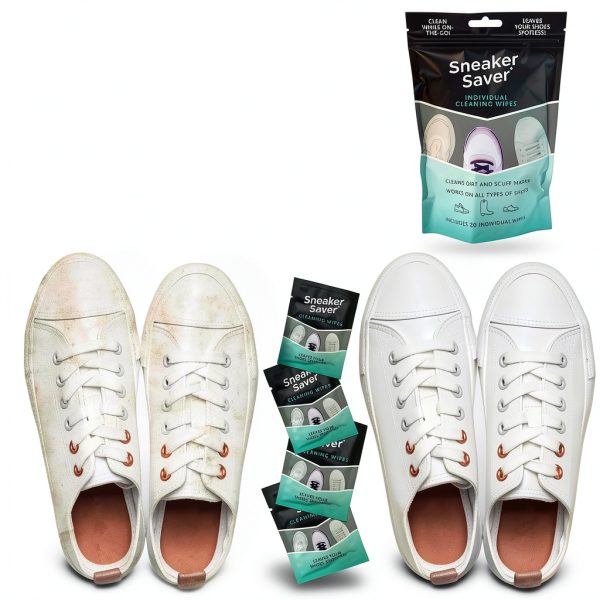 ALAZCO Shoe Cleaner Wipes for Travel-3