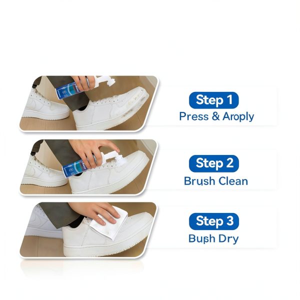 Shoe Cleaner SneakerCare Foam Kit for Adults-6