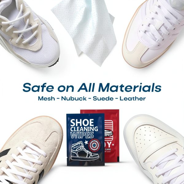 CS Shoe Cleaner Wipes Pre-Moistened Quick Refresh-6