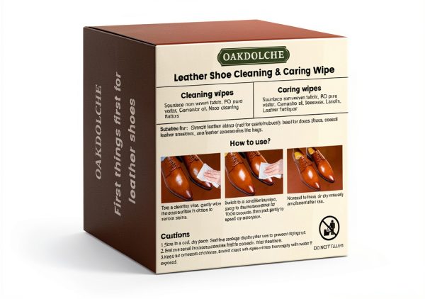 Leather Cleaning Wipes OAKDOLCHE 70‑Piece 2‑in‑1-6