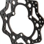 Wilwood Rear Brake Rotor 160-10475 Alloy Steel Drilled Scalloped-0