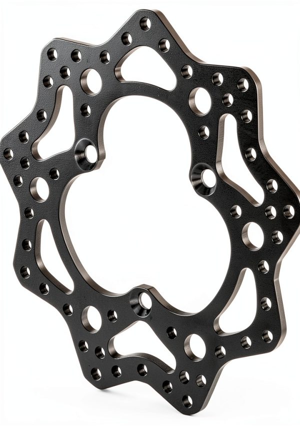 Wilwood Rear Brake Rotor 160-10475 Alloy Steel Drilled Scalloped-0
