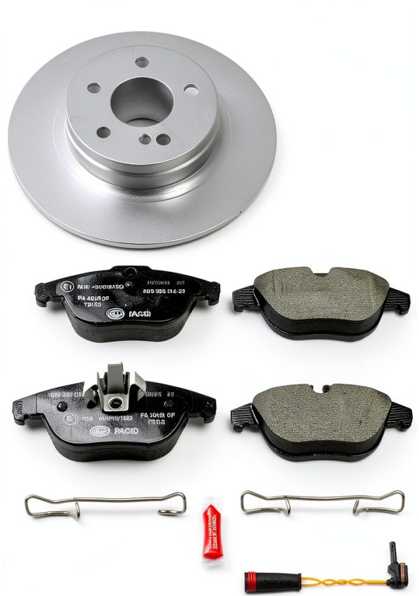 Power Stop Euro-Stop Rear Disc Brake Rotors ESK6715 High Carbon Geomet-1