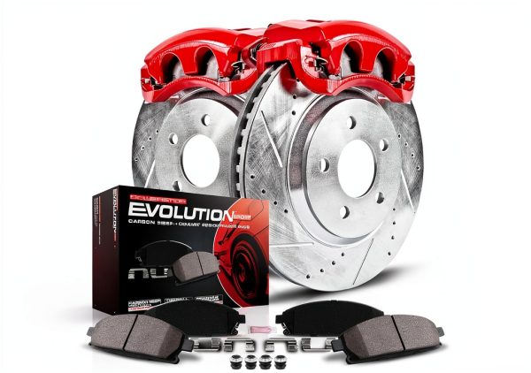 Power Stop Z23 Evolution Sport Front Brake Pad & Rotor Kit Stainless-0