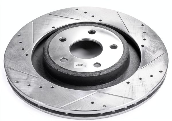 Power Stop Evolution Drill Slot Front Brake Rotor AR8794XPR Cast Iron-2
