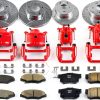 Power Stop Rear Steel Brake Rotor Kit for 2003-2011 Honda Element-1