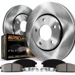 Power Stop KOE2310 Rear Brake Kit with Ceramic Pads and OE Rotors-0