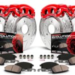 Power Stop Rear Steel Brake Rotor Kit for 2003-2011 Honda Element-0