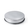 Lab Sieves Pan LVDALAB 304 Stainless Steel 8in Diameter with Lid-3