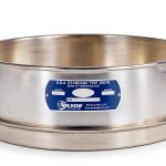 12" Sieve All Stainless Full Height No. 8 - Gilson Lab Sieves-0