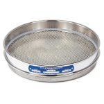 Gilson 8" Stainless Half-Height Lab Sieve No. 8 ASTM E11 Certified-0