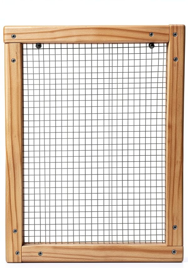 Soil sifter, 1/2" hardware cloth, great for sifting soils with large rocks-0
