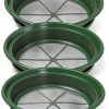 Gold Sifting Classifier 3-Piece Set DRAGONXT 13¼" Stackable Sieves-1