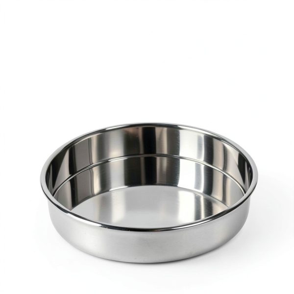 Lab Sieves Pan LVDALAB 304 Stainless Steel 8in Diameter with Lid-5